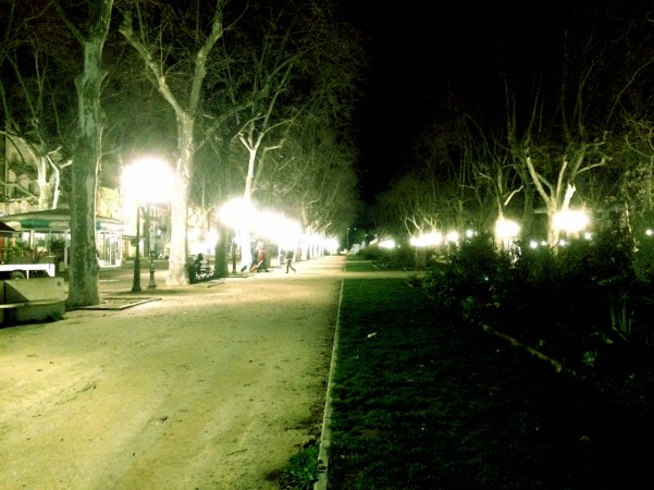 Night in Montpellier